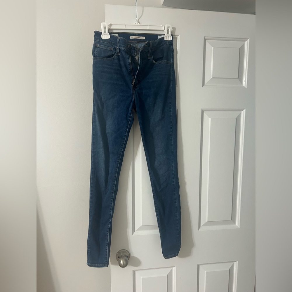 Levi’s mile high rise super skinny